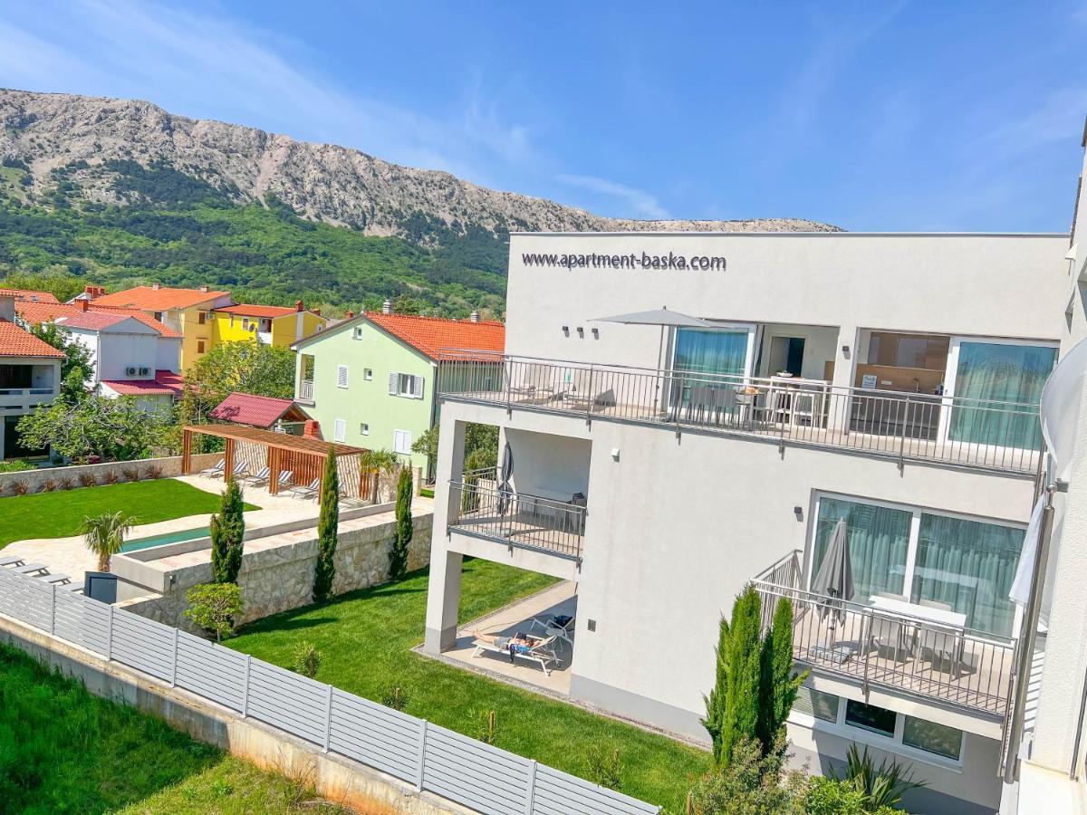 Apartment Baska, Exklusive Apartments Mit Poolarea In Baska, Krk - Kroatien Exteriér fotografie