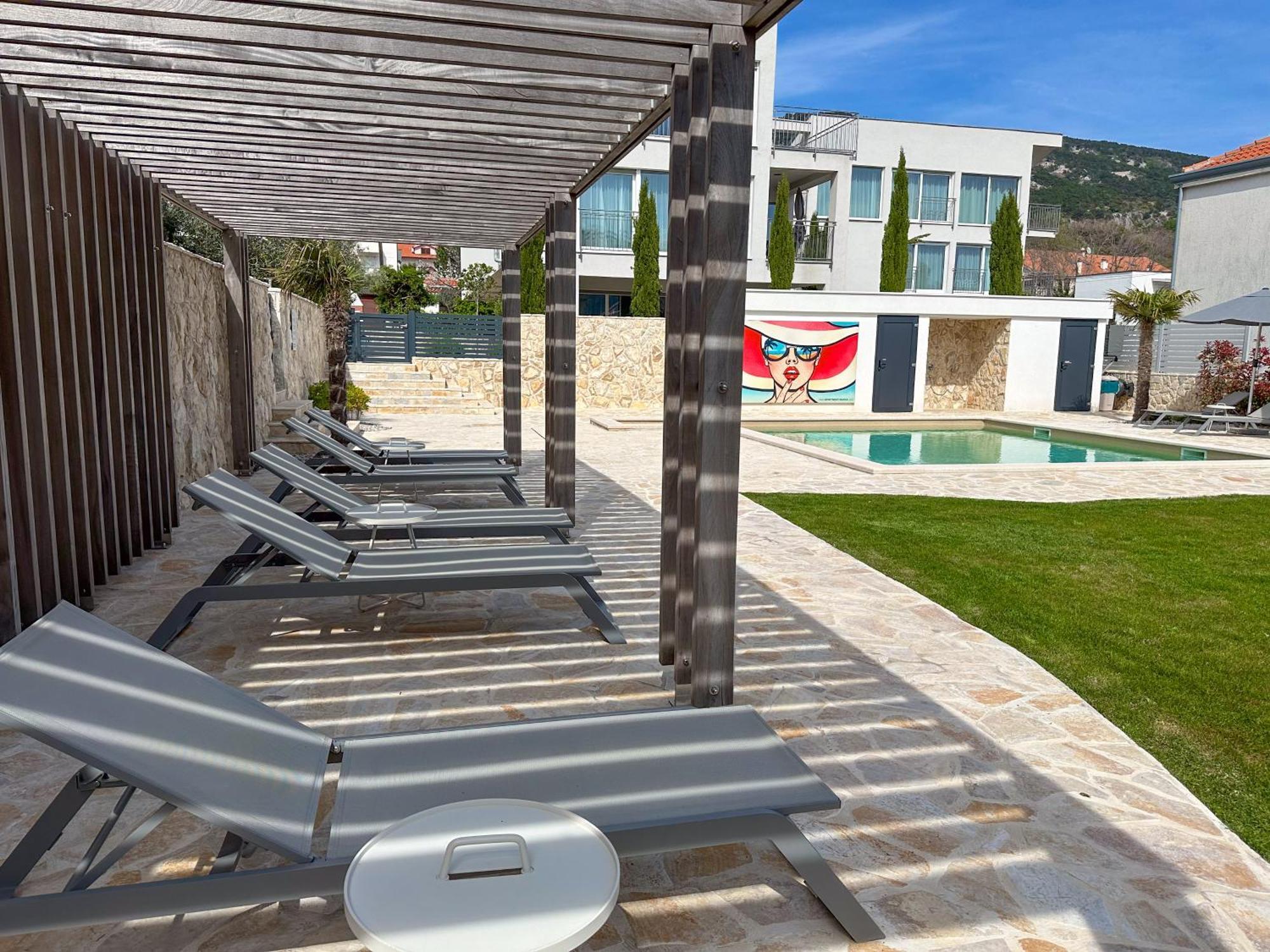 Apartment Baska, Exklusive Apartments Mit Poolarea In Baska, Krk - Kroatien Exteriér fotografie