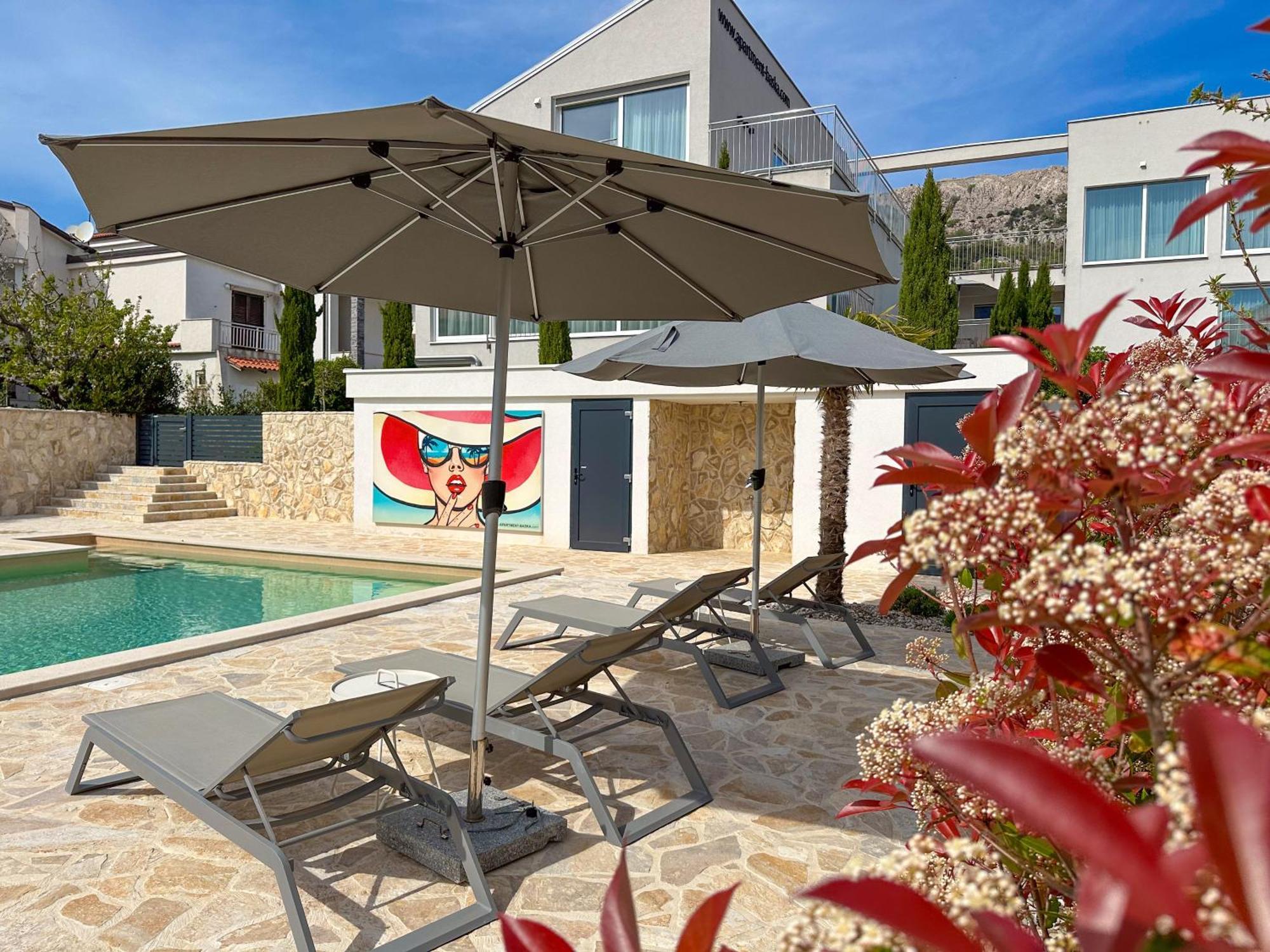 Apartment Baska, Exklusive Apartments Mit Poolarea In Baska, Krk - Kroatien Exteriér fotografie