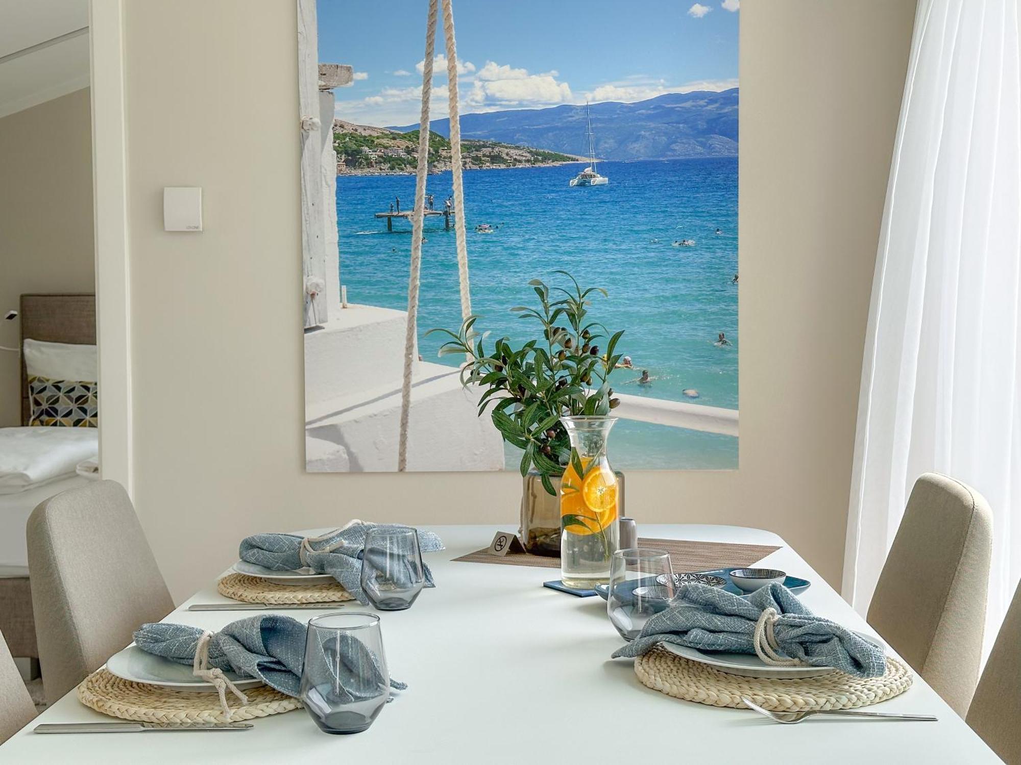Apartment Baska, Exklusive Apartments Mit Poolarea In Baska, Krk - Kroatien Exteriér fotografie